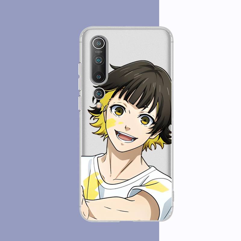 Blue Lock Anime Phone Case for Redmi 10 5plus 7A Note 5 8 9 A K20 K40  8T 10 Pro Clear Case