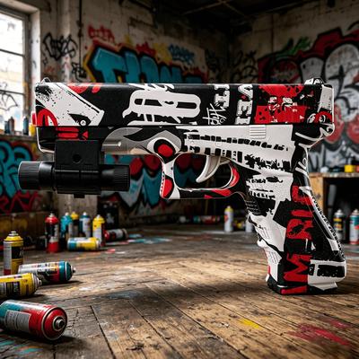 Manual Blaster, NO Need Charge Outdoor Shooting Toy gun,Ball Blaster Pistol Toys