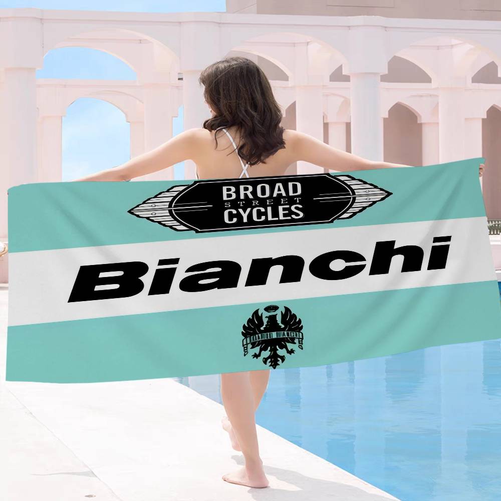 Living Room Carpet Bianchi Bike Microfiber Blanket Quick Drying Beach Towels Oversized Super Absorbent Pool Towel Blanket