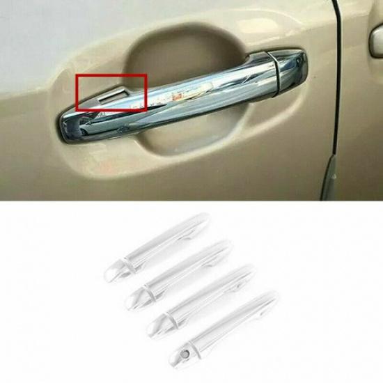 For Toyota Sienna 2015- 8X Chrome Car Door Handle Cover Trim with Smart Hole