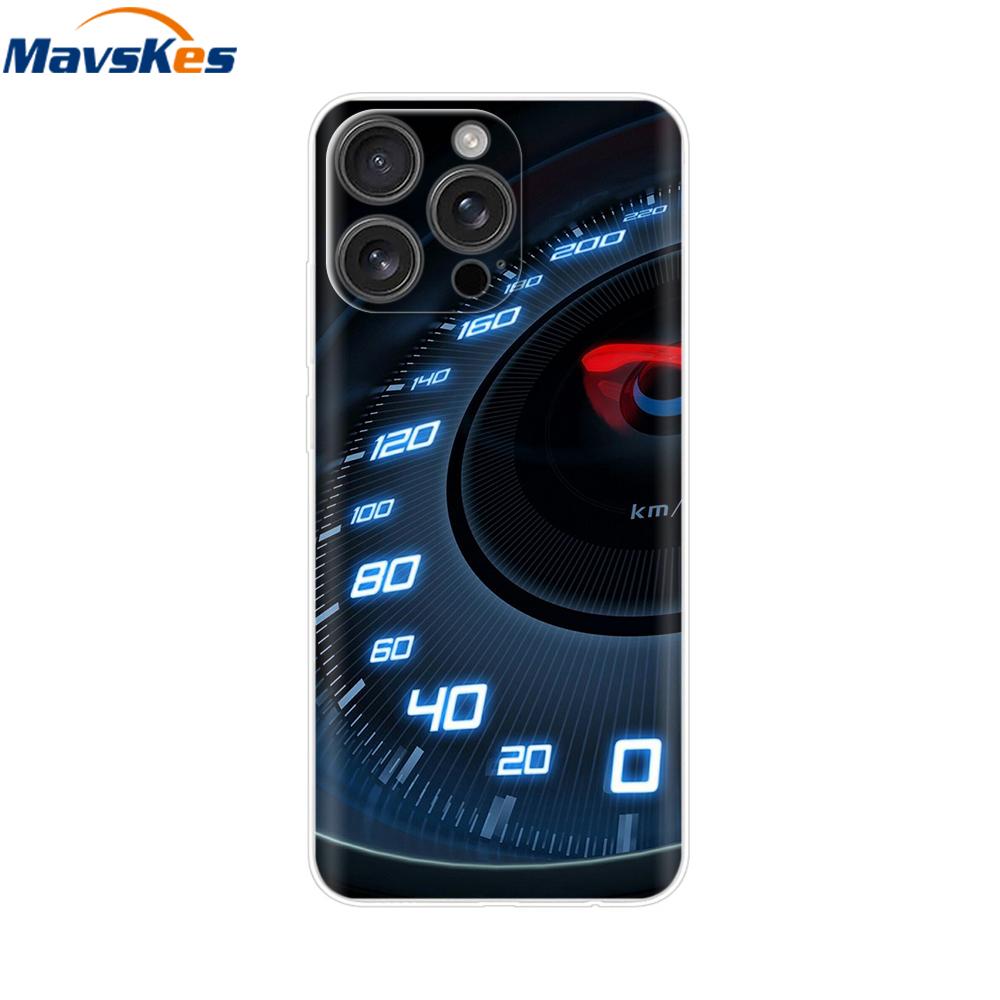 For iPhone 16 Pro Max Case Shockproof Silicone Bumper For Apple iPhone 16 Pro Max Plus Cover Soft TPU Phone Protector Shell Para