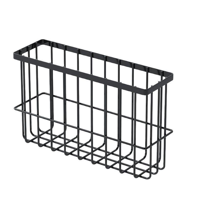 Punch-Free Wall-Mounted Kitchen Storage Rack: Multi-Functional Plastic Wrap Holder & Refrigerator Shelf