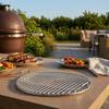 Stainless Steel Grill Grate Straight-Bar Circular Grill Grate Polished Finish Stainless Steel Grilling Rack