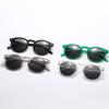 4pcs Fashion Small Frame Sunglasses Women Vintage Luxury Brand Design Glasses Mirror Shades Travel UV400 Protection Eyewear