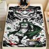 1Pc Holy Magic Print Flannel Blanket, High Quality Comfortable for All Seasons, Home Decor, Warmth and Comfort, Perfect for Christmas Gifts