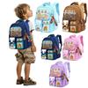 Zaino Scolastico Kawaii Capibara con Tracolla Regolabile Adorabile Daypack Resistente all'Usura Tessuto Oxford Zaino per Viaggio Vacanza