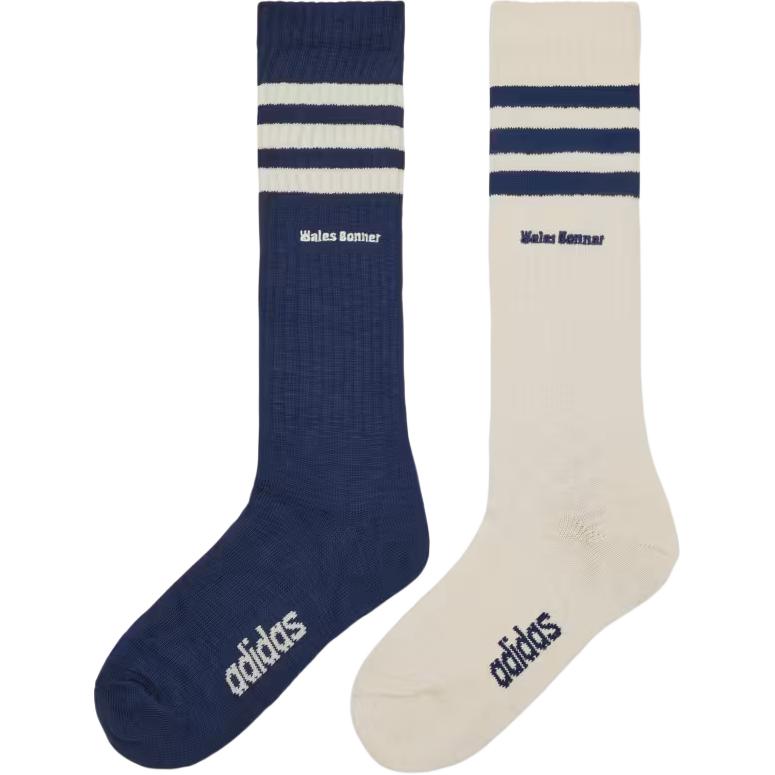 Adidas logo-embroidered socks (pack of two) JH3609 M