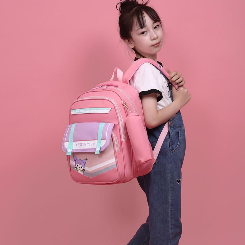 Adorable 2024 Cartoon Backpack For Kids Big Capacity Oxford Fabric School Bag