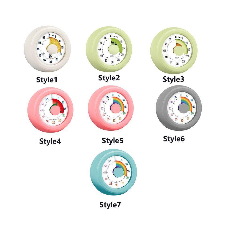 Round Visual Timer Time Manager Countdown Timer Reminder Device Kitchen Timer  Study Timer