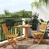VidaXL 3-piece Folding Garden Dining Set Solid Acacia Wood, Outdoor Set, Folding Set, Furniture of 3206332