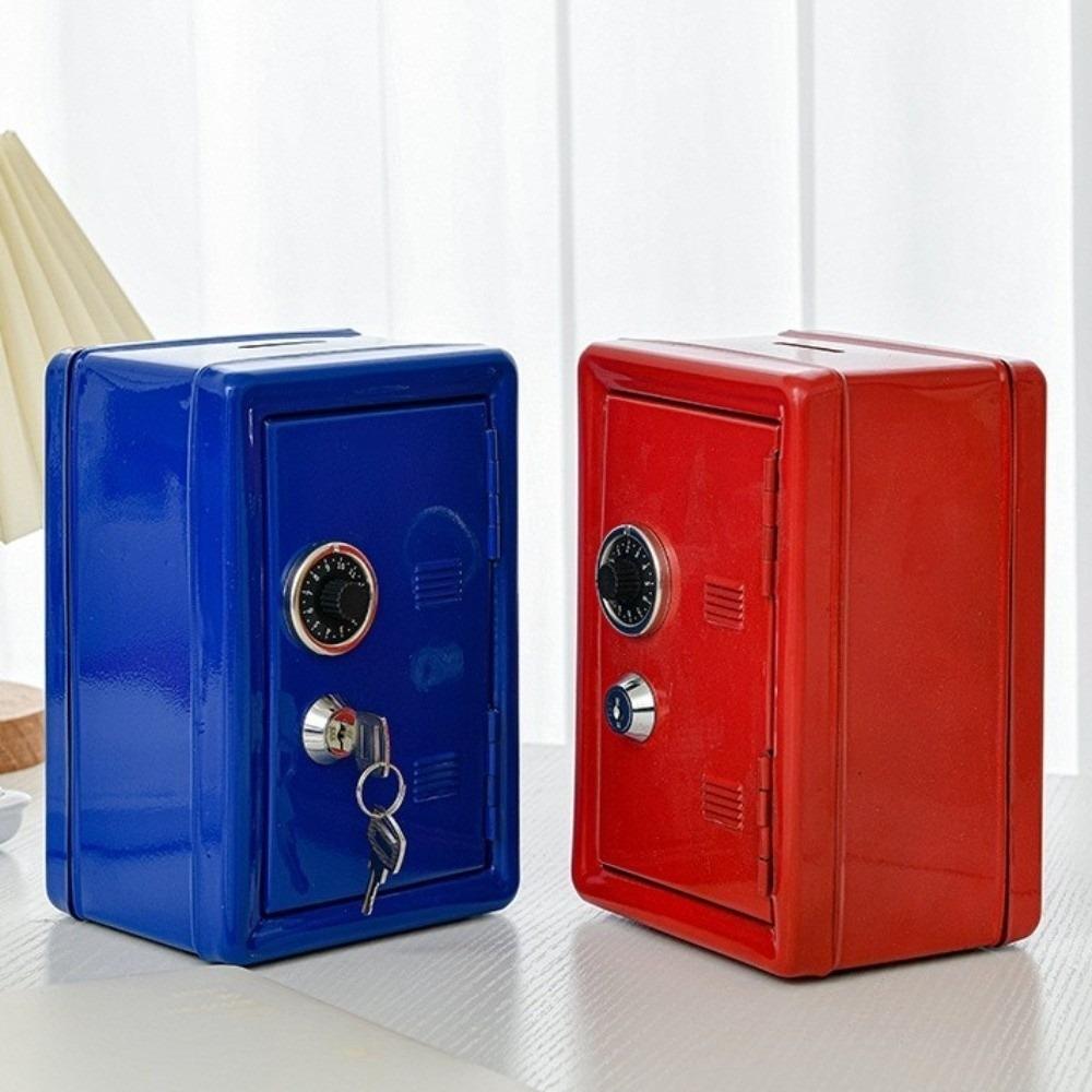 Anti-Theft Piggy Bank Password Lock Money Storage Box Decorative Box Mini Safe Box Cash Savings