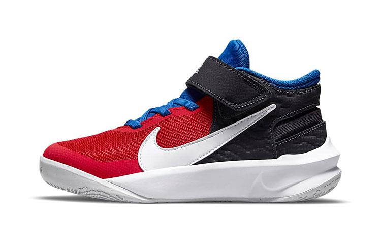 

Nike Team Hustle D 10 FlyEase BP Slip Resistant Cushioning Abrasion Resistant Mid top Children s Basketball Shoes DD7302-005 28