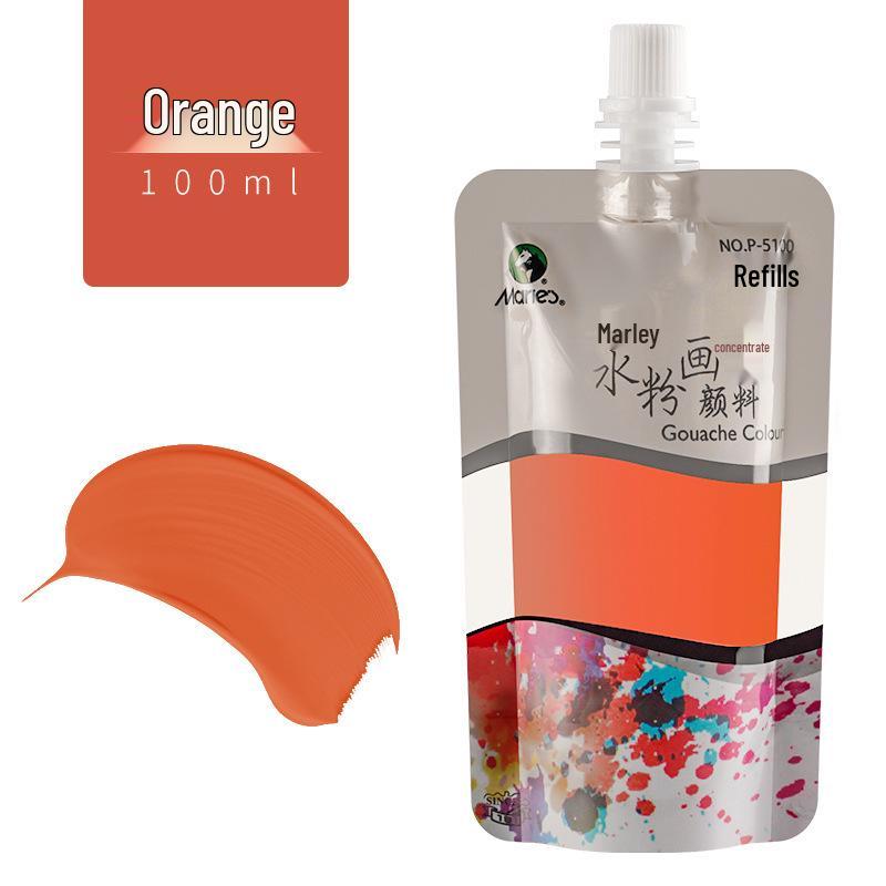 Mali Concentrated Gouache Paint Refill - Jelly Pigment for Art Exams