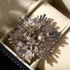 Crystal Corsage Zinc Zinc Alloy Rhinestone Clothing Accessory Fashion Jewelry Women Brooch Vintage Brooch