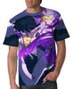 Sommer Solo Level Anime 3D-gedrucktes Herren-T-Shirt Street Fashion Übergroßes Herren-Kurzarm-Freizeit-Rundhals-Herren-Top