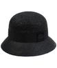 Yunibeosyeolkemiseuteuli Bk Thunder Bau Black Cloche Hat Summer Fedora