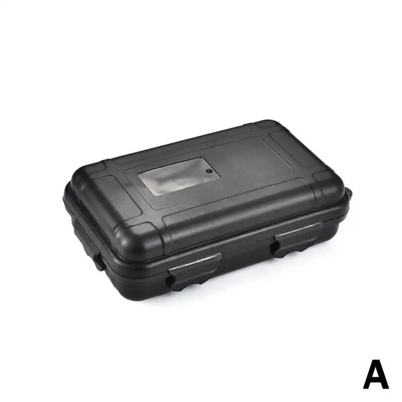 Boîtier de Survie Étanche et Hermétique en Plastique pour l'Extérieur Boîte de Camping Sauvage Boîte de Survie Outils de Rangement de Voyage Stockage Extérieur
