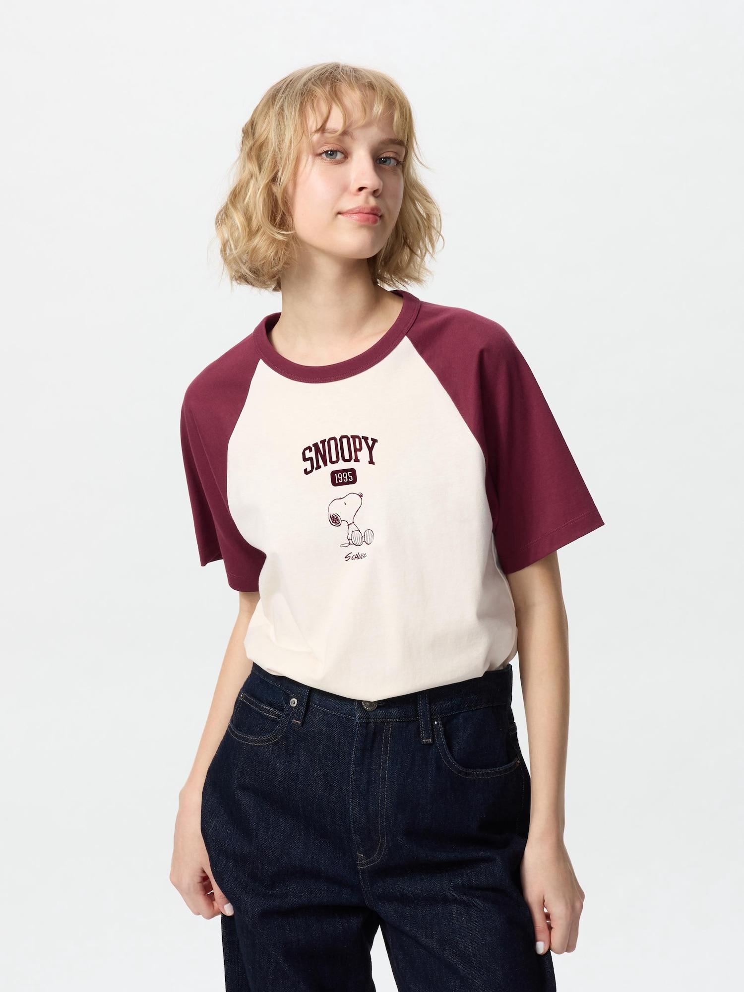 

Uniqlo Футболка с коротким рукавом PeanUTs UT Graphic G 17 RED/WOMEN XL