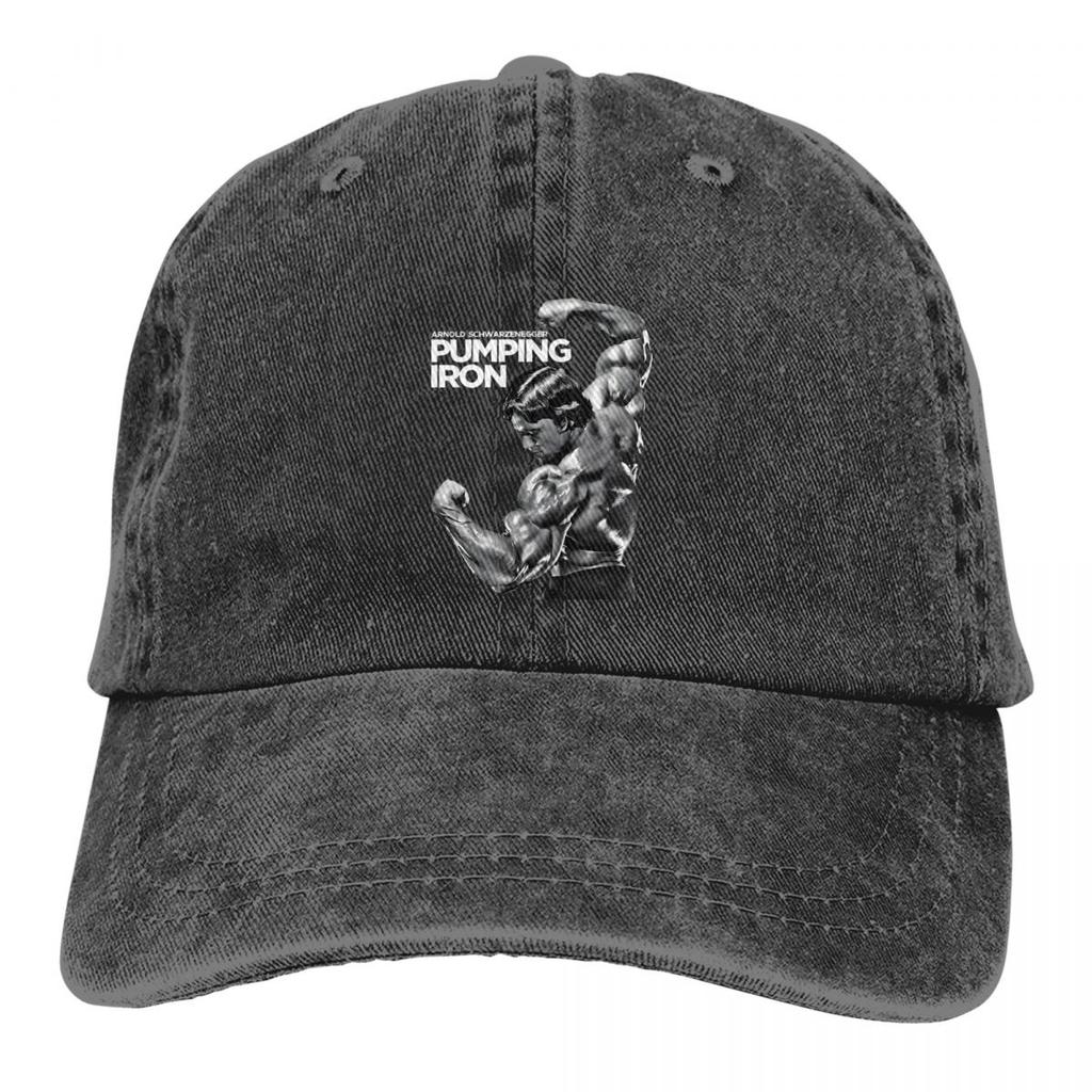 Arnold Schwarzenegger Pumping Iron Arnold Schwarzenegger Unisex and WoUnisexs Baseball Caps Adjustable Casual Cotton