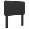 Headboard Black Oak Effect Wood Based Material