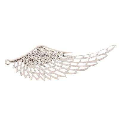 10Pcs Angel Wings Pendant Metal Crafts For Diy Headwear Jewelry Making Parts