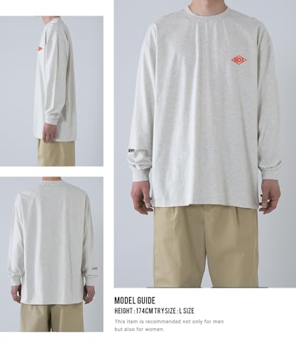 Improbes Casual [GERRY] Custom Diamond Patch Long Sleeve T-Shirt, Men's, Purple