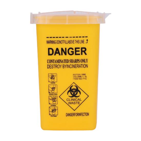 Sharps Waste Bin Multifunctional Storage Professional Safe Tattoo Supplies Sharps Disposal Container Salon Accessories