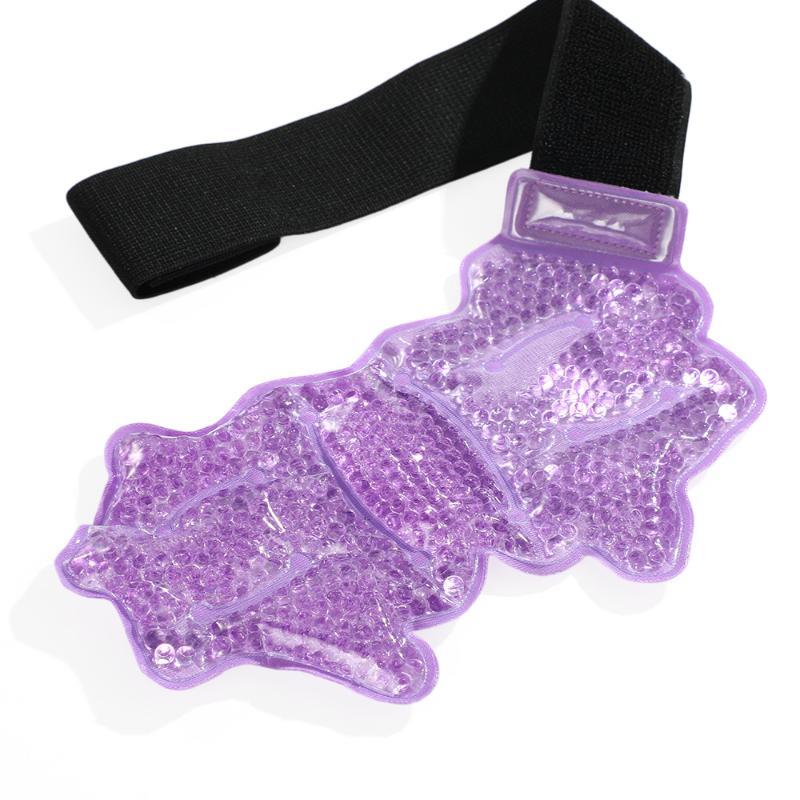 Ankle Sports Foot Ice Pack Hot Cold Gel Pack Adjustable Stand For Myofascial Feet Microwaveable Freezable Reusable