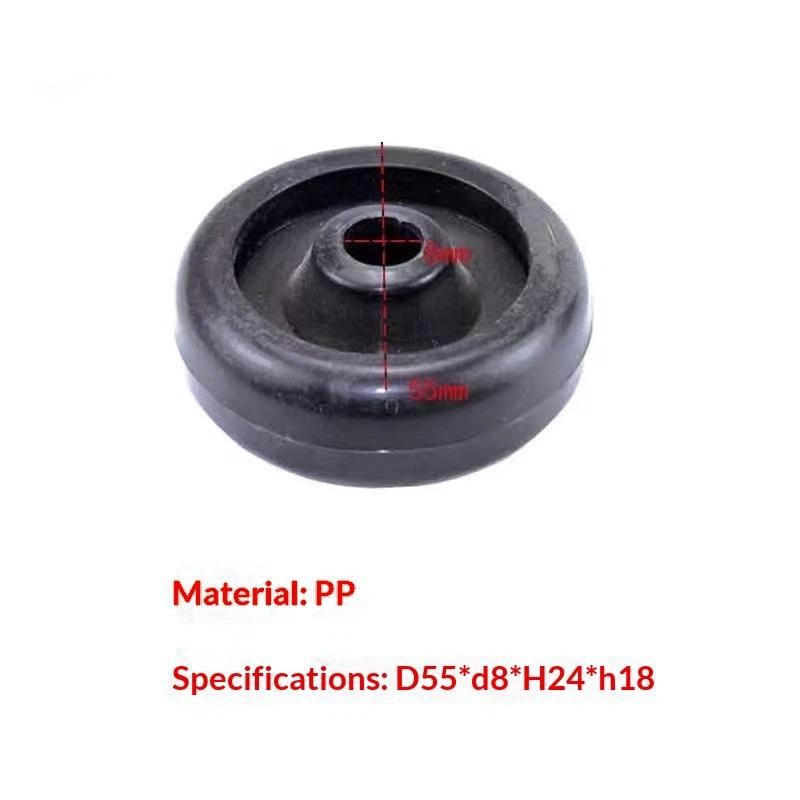Treadmill Caster Wheel Smooth Moving PP Roller High Load Capacity For Home Gym Fitness Equipment Repair Replacement Part