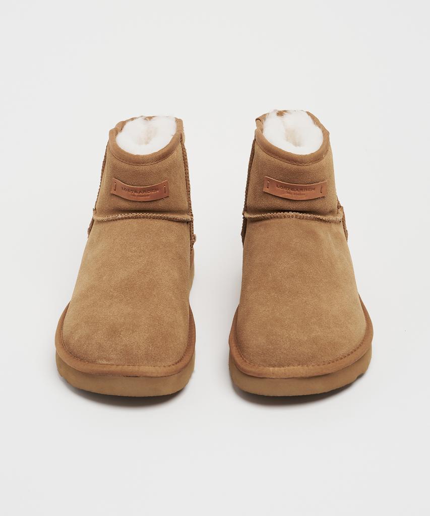 Lostgarden Wide Fur Boots Camel