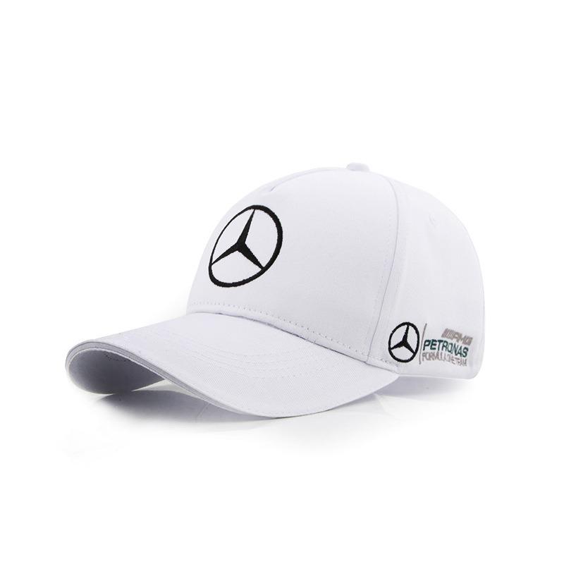 Car Sticker Car Baseball Cap Outdoor Adjustable Casual Hats Sunscreen Hat For Mercedes Logo Benz AMG W203 W206 W220 W211 W212 W2