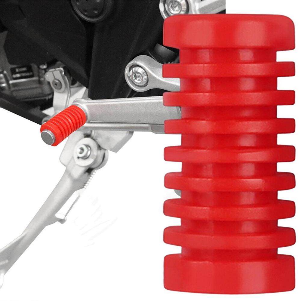 Motorcycle Gear Shift Lever Cover - Non-slip Rubber Shift Lever Cover and Pedal Cover
