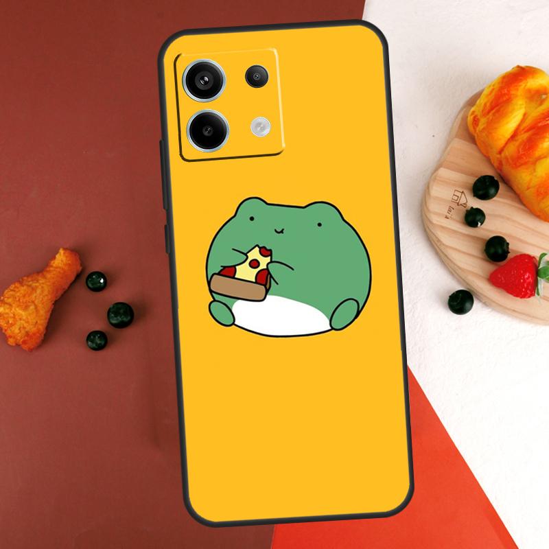 Cute Funny Frog Case For Xiaomi Redmi Note 14 13 Pro 9 10 11 12 Pro 10S 11S 12S Redmi 13C 10C 12C 14C Coque