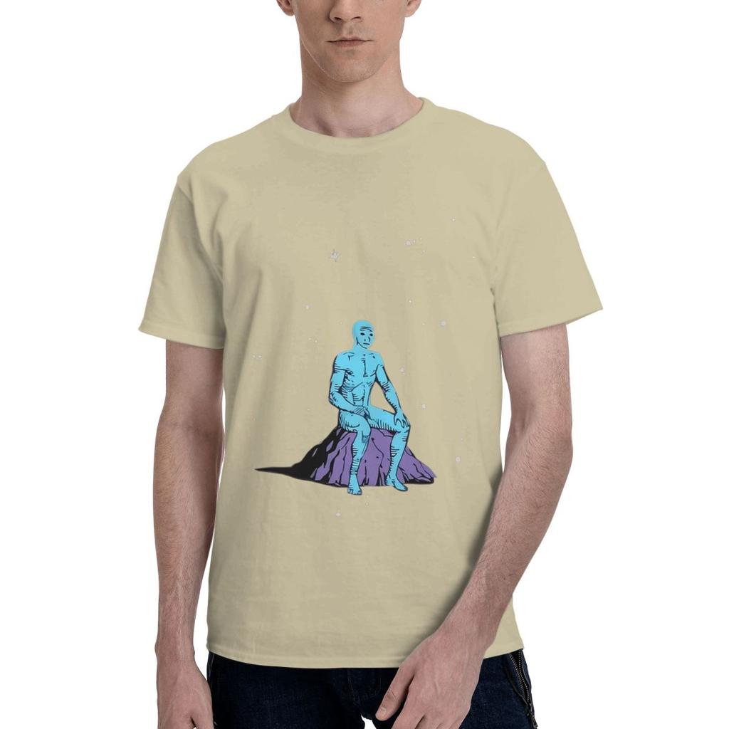 Space Wojak 100 Cotton Casual Breathable Confortable Kawaii Short Sleeve TShirt Men Clothes