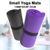 Thick Yoga Knee Pad 15MM Comfortable Non-slip Mat Fitness Gym Home Pilates Workout Support Knees Elbows Floor Protection