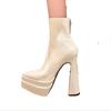 Super High Heels Women Ankle Boots Pointed Toe Fashion Shoes Dress Designer Woman Boots 2026 Winter Sexy Chelsea Botas De Mujer