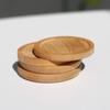 1Pc Bamboo Tea Coffee Cup Pad Placemats Decor Walnut Beech Wood Coasters Durable Heat Resistant Square Drink Mat Bowl Teapot Pad