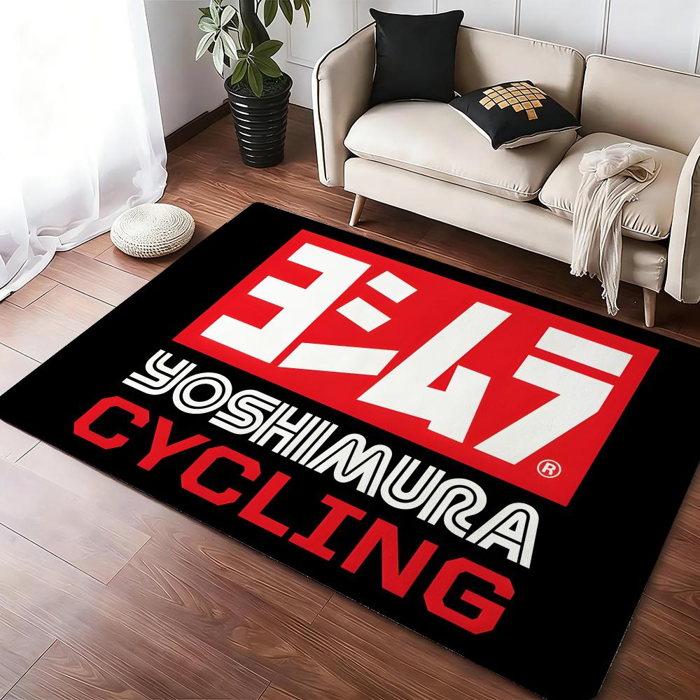 Yoshi-muras Exhaust Floor Mat Soft Thickened Absorbent Non-Slip Bedroom Living Room Door Mat Home Decor Flannel Rugs