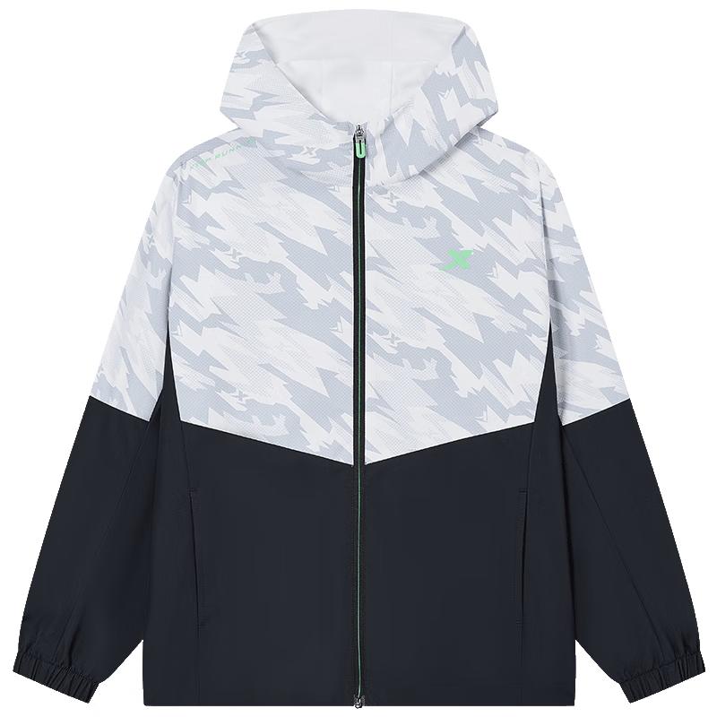 

XTEP Kids M3 Reflective Fleece Running Windbreaker 170