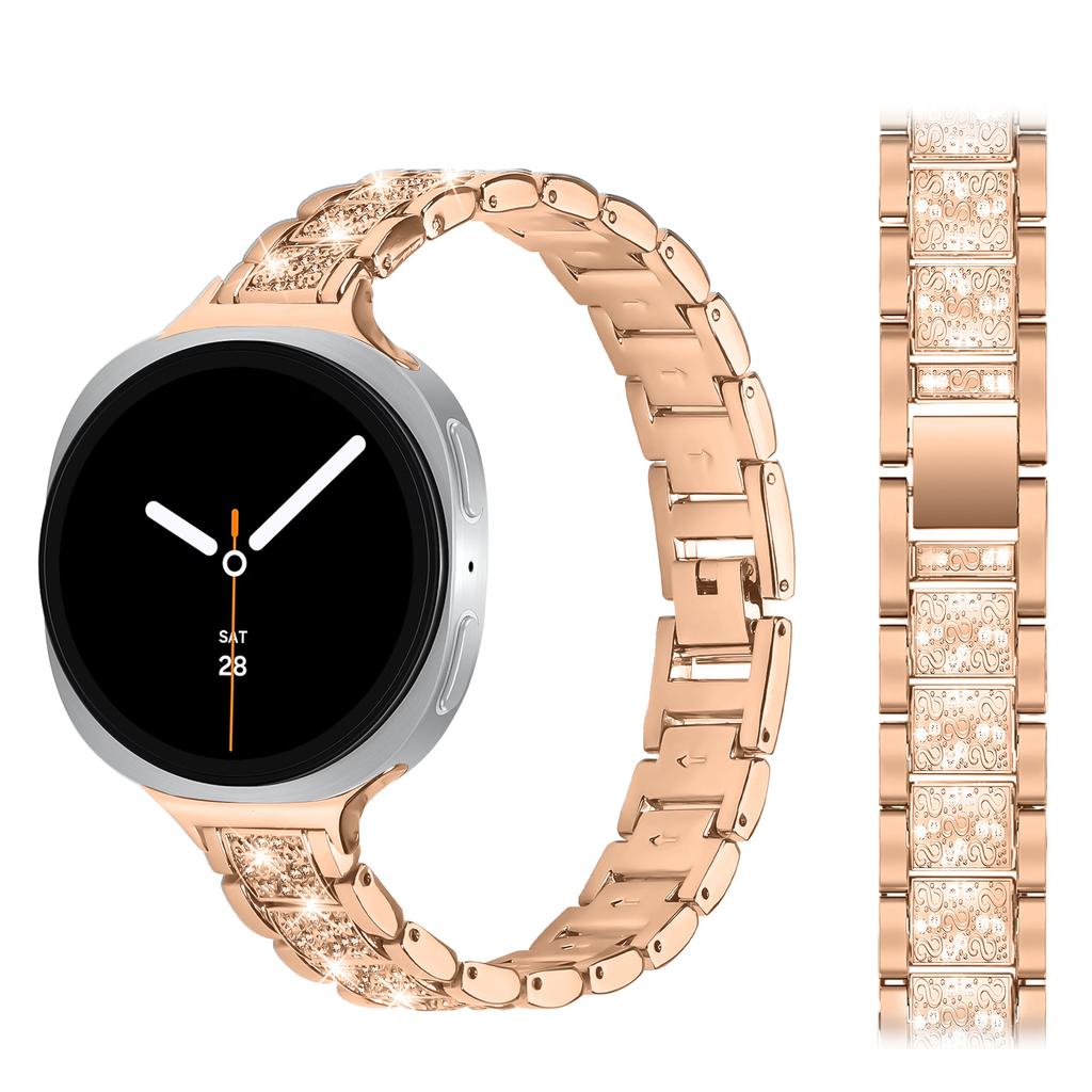 Curea din oțel inoxidabil pentru ceas Samsung Galaxy 8/8 classic 40mm 44mm 46mm Brățară Metalică cu Zale și Diamante curea curea Galaxy watch8