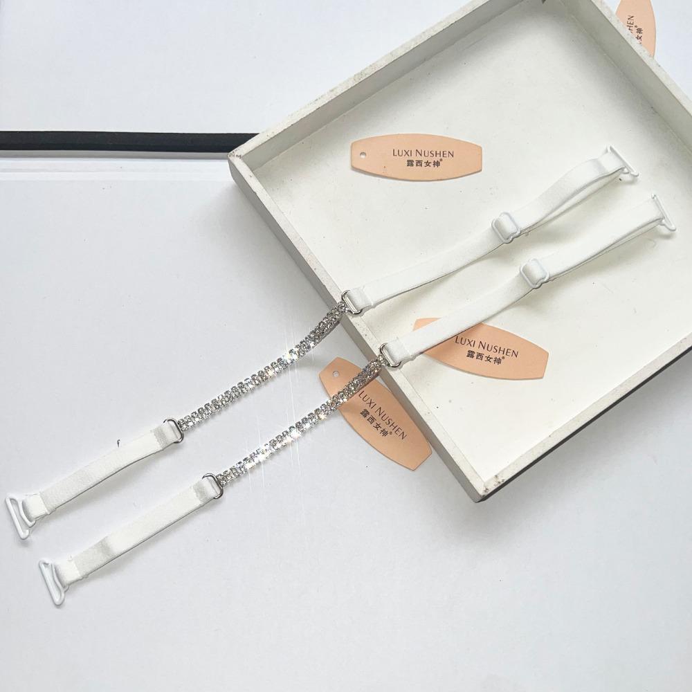 Anti-Slip Elastic Bra Strap Elastic Halter Neck Bra Straps Sexy Replacement Shoulder Straps  Women