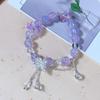High-Value Crystal Starfish Rose Butterfly Bracelet - Versatile Sweet Jewelry for Women