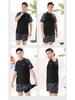 Boys' High-Elastic Quick-Dry Swimsuit Set - Anti-Embarrassment, Two-Piece Beachwear for Tweens and Teens