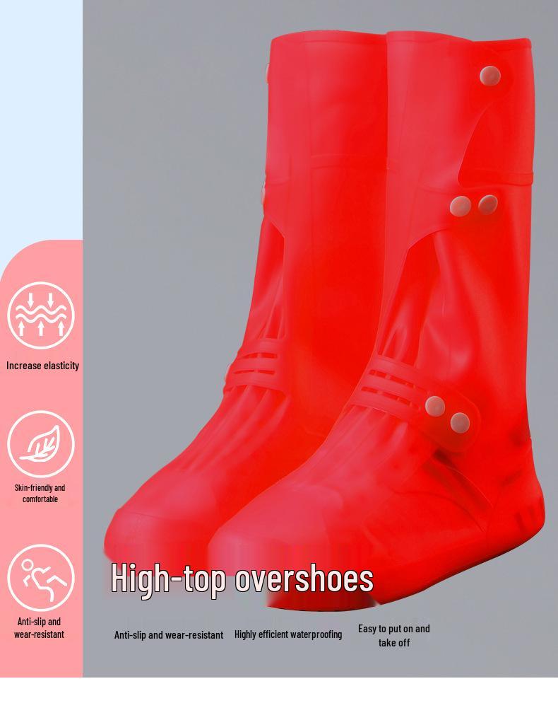 Chaka Waterproof Non-Slip Shoe Covers | Sandproof, Wear-Resistant, Reusable Desert Rain Protection for Adults