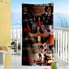 Michael Jackson Personalized Name Beach Towel High Absorbency & Quick-Dry Portable for SwimmingBeachCamping Travel Beach AccessoriesGym