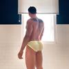 Low Waist Men's Underpants, Light Transparent Men's Panty, Sexy Love Triangle Pants, Breathable Convex Pouch