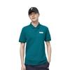 Puma Lässiges atmungsaktives kurzärmeliges Poloshirt Herren Oberteile Grün 848736-24