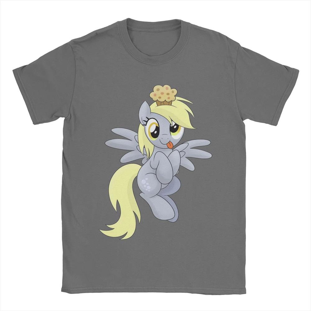 Unisex Women TShirt Derpy Muffins Hooves Unique Cotton Tees Short Sleeve T Shirt O Neck Unisex Clothing Breathable