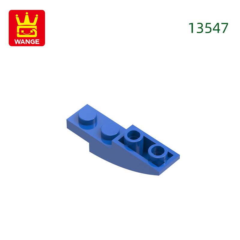 116Pcs/lot 13547 Slope Curved 4 x 1 Inverted Compatible featuring Block Moc Hue City Attachments Components