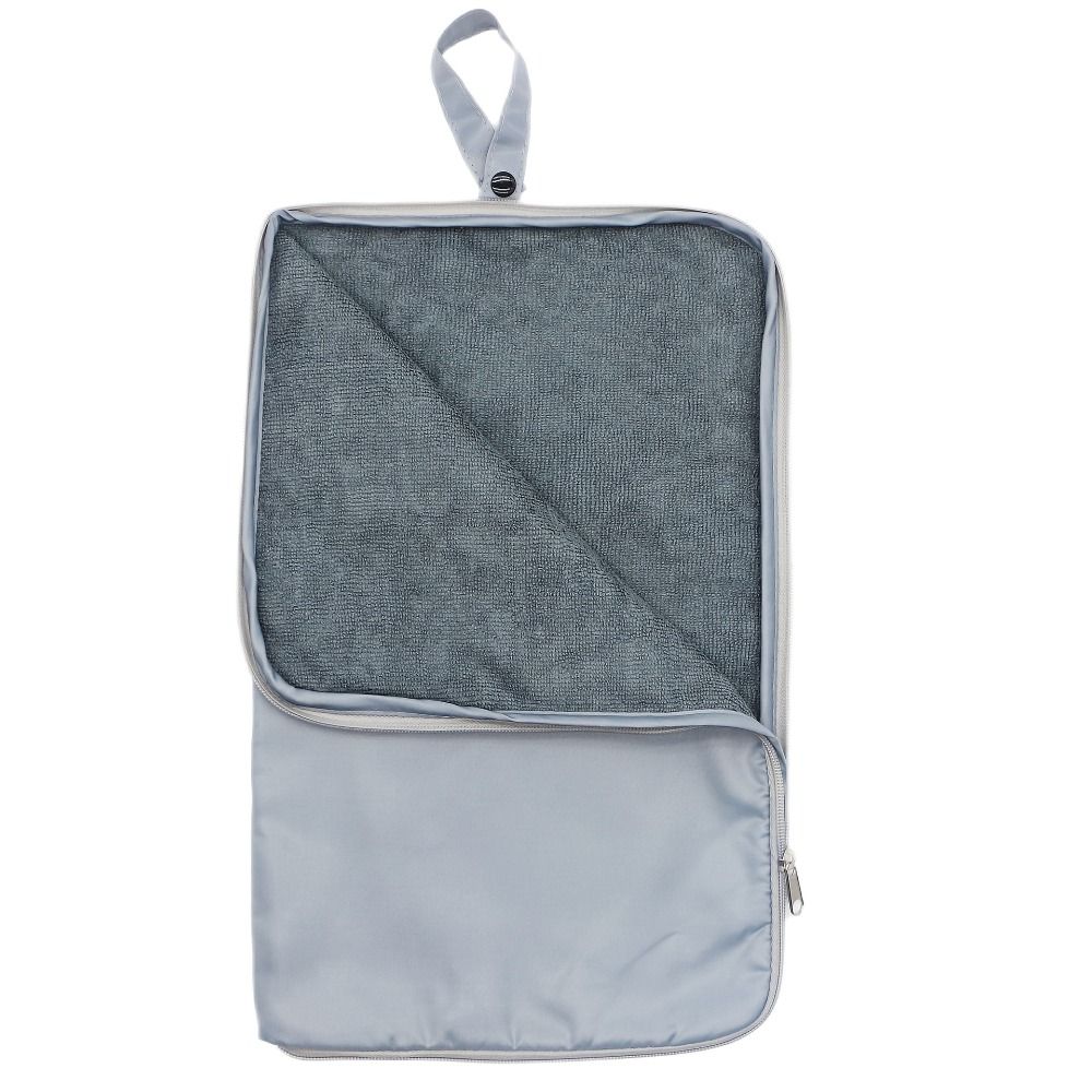 Zipper Closure Towel Wet Bag Solid Color Wet Bag for Swimsuit Pool Foot Cleaning Cloths Pool